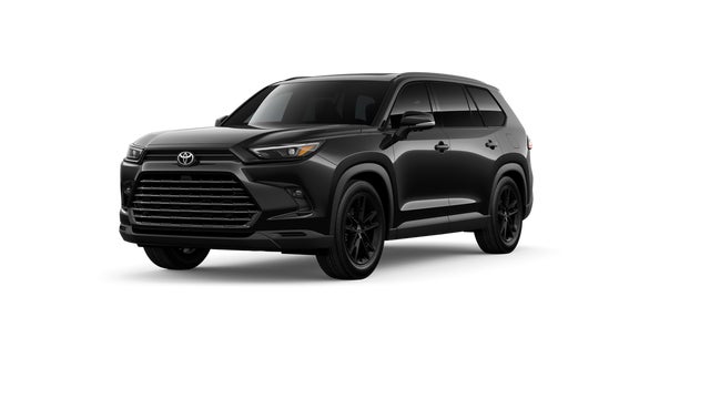 Midnight Black Metallic 2026 Toyota Grand Highlander Hybrid Nightshade AWD SUV / Crossover All-Wheel Drive Continuously Variable Transmission