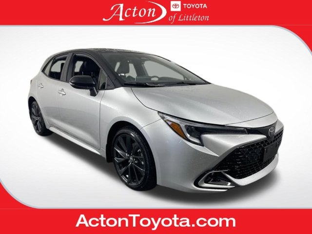Classic Silver Metallic/Midnight Black Metallic 2026 Toyota Corolla Hatchback Hatchback Front-Wheel Drive Continuously Variable Transmission