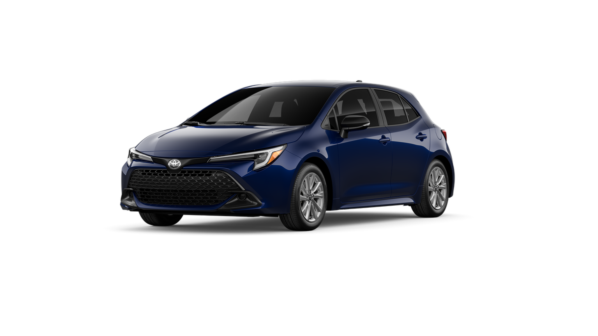 Blueprint 2027 Toyota Corolla Hatchback Hatchback Front-Wheel Drive Continuously Variable Transmission