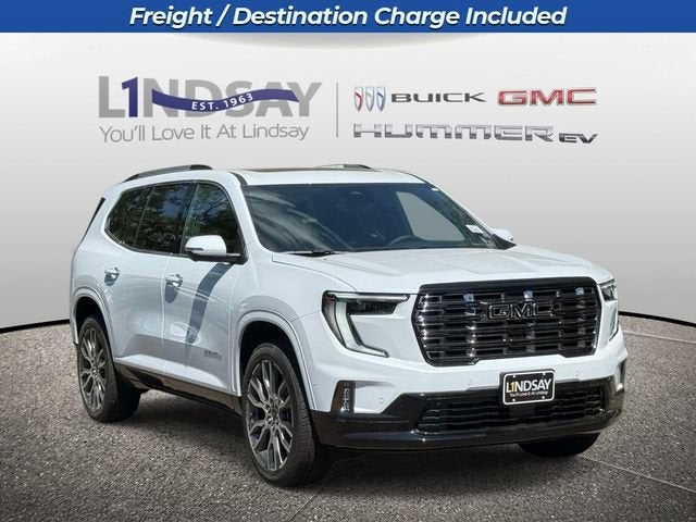 Glacier White Tricoat 2026 GMC Acadia SUV / Crossover Four-Wheel Drive Automatic