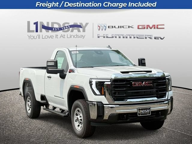 Summit White 2026 GMC Sierra 3500HD Pickup Truck Four-Wheel Drive Automatic
