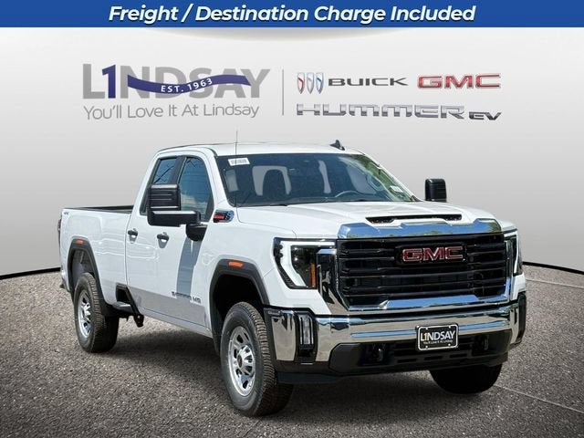 Summit White 2026 GMC Sierra 3500HD Pickup Truck Four-Wheel Drive Automatic