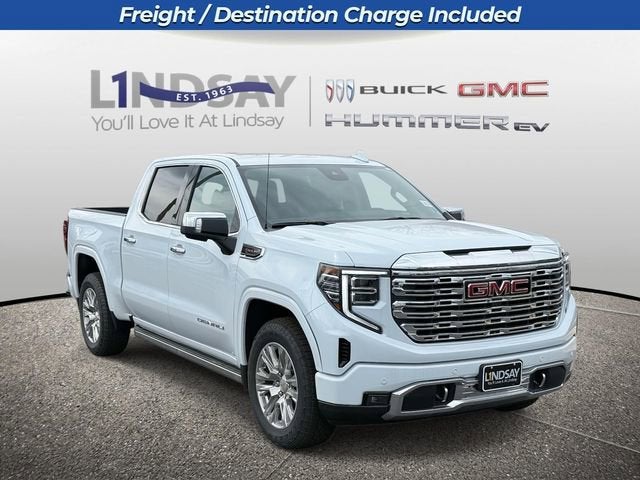 Glacier White Tricoat 2026 GMC Sierra 1500 Pickup Truck Four-Wheel Drive Automatic