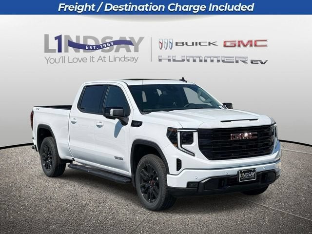 Summit White 2026 GMC Sierra 1500 Pickup Truck Four-Wheel Drive Automatic