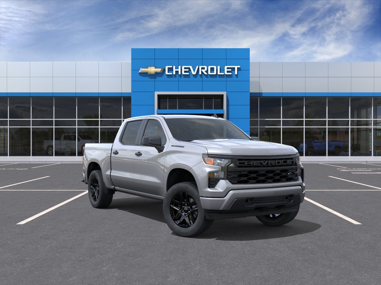 Sterling Gray Metallic 2026 Chevrolet Silverado 1500 Pickup Truck 4X2 Automatic