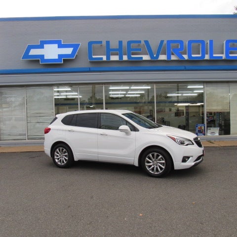 Summit White 2019 Buick Envision Essence FWD SUV / Crossover Front-Wheel Drive Automatic