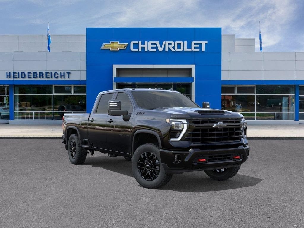 Black 2026 Chevrolet Silverado 2500HD Pickup Truck Four-Wheel Drive Automatic