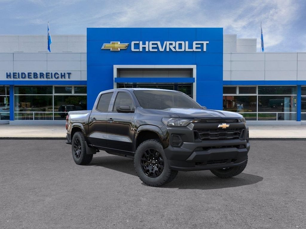 Black 2026 Chevrolet Colorado Pickup Truck Four-Wheel Drive Automatic