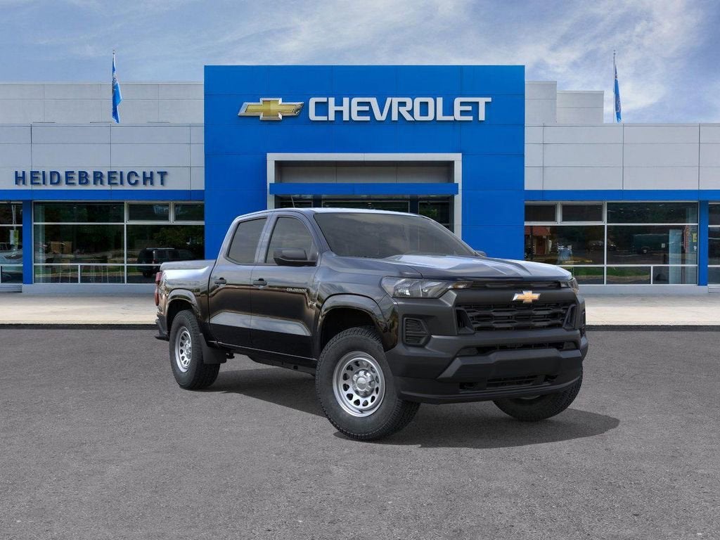 Black 2026 Chevrolet Colorado Pickup Truck Four-Wheel Drive Automatic