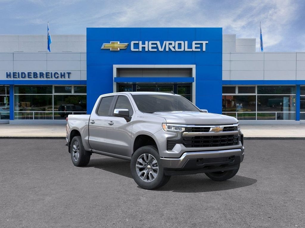 Sterling Gray Metallic 2026 Chevrolet Silverado 1500 Pickup Truck Four-Wheel Drive Automatic
