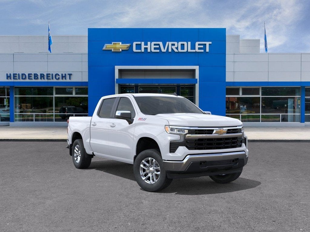 Summit White 2026 Chevrolet Silverado 1500 Pickup Truck Four-Wheel Drive Automatic
