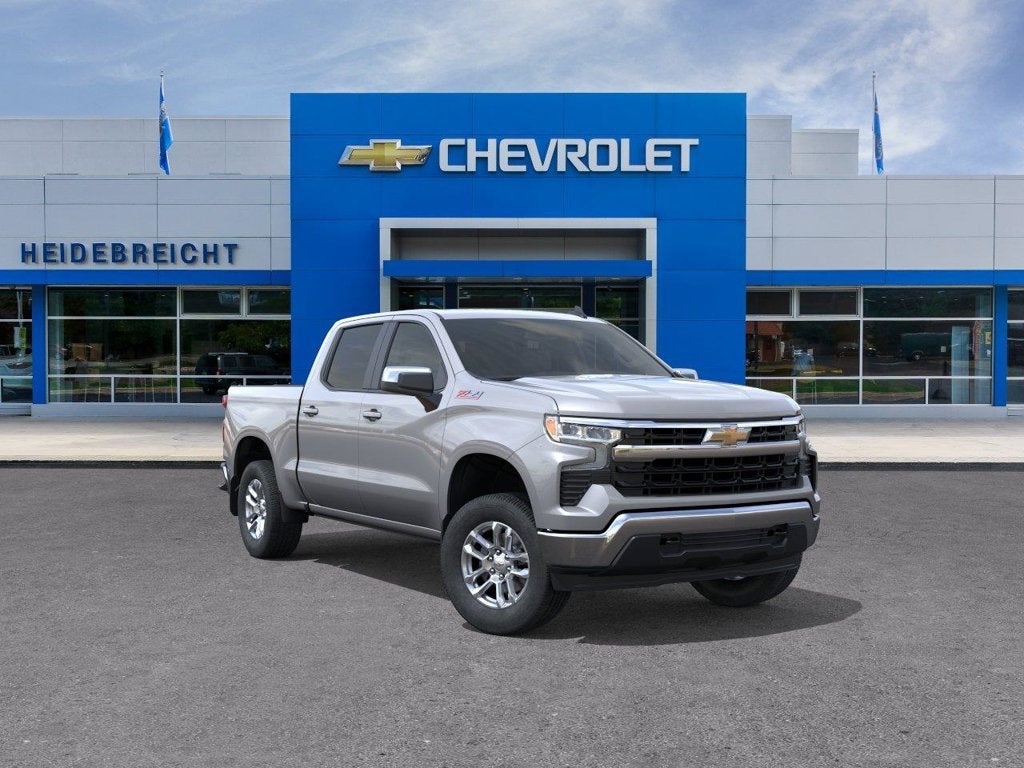 Sterling Gray Metallic 2026 Chevrolet Silverado 1500 Pickup Truck Four-Wheel Drive Automatic