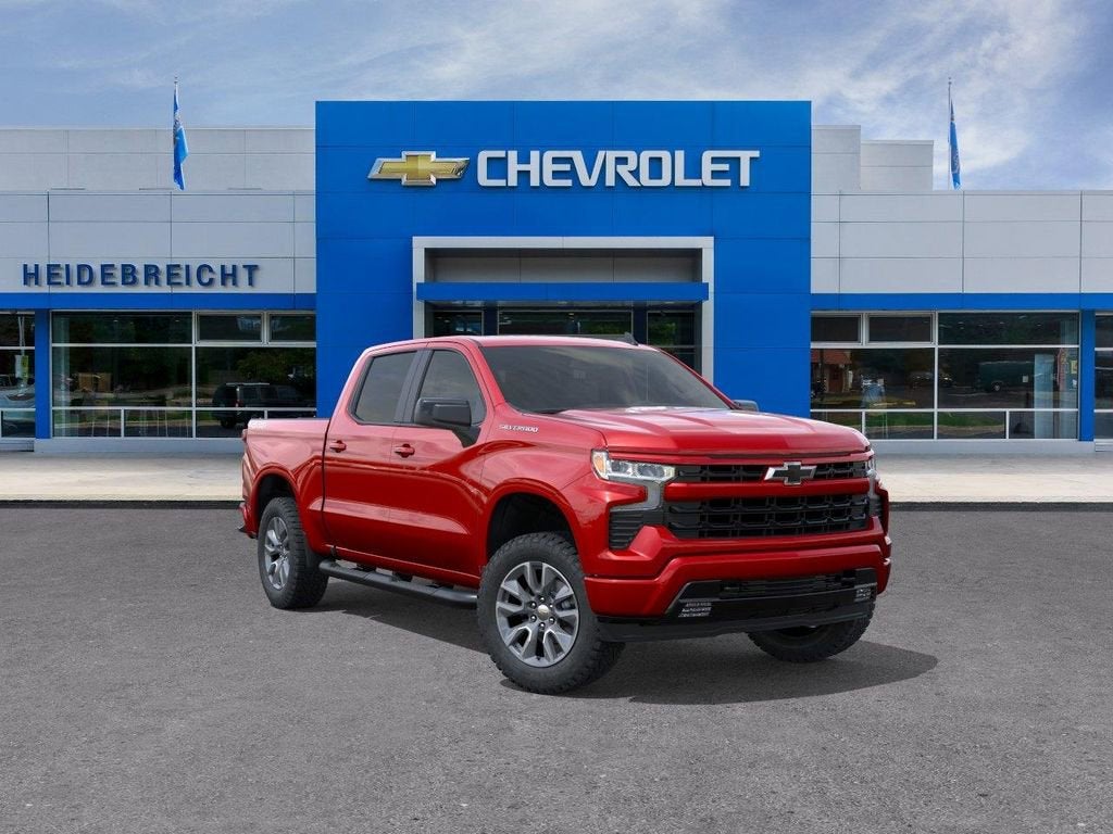 Radiant Red Tintcoat 2026 Chevrolet Silverado 1500 Pickup Truck Four-Wheel Drive Automatic