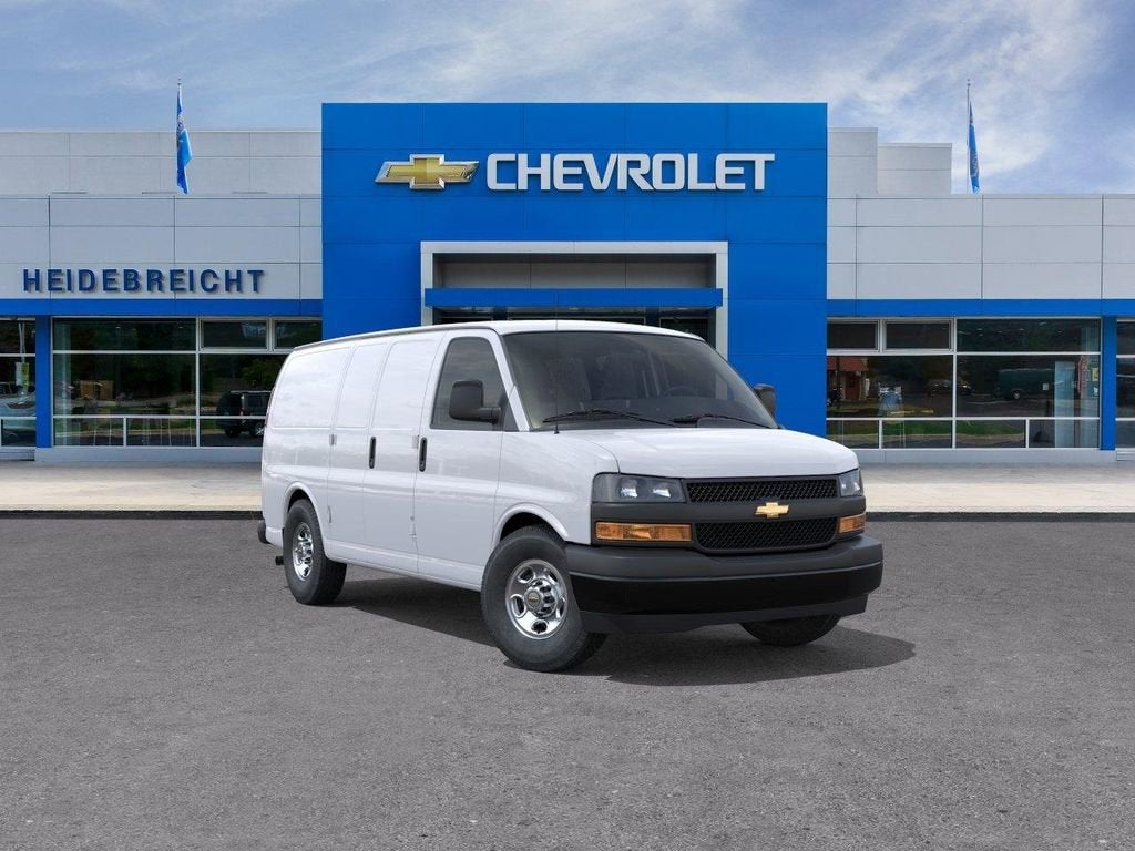 Summit White 2026 Chevrolet Express Cargo Van Rear-Wheel Drive Automatic
