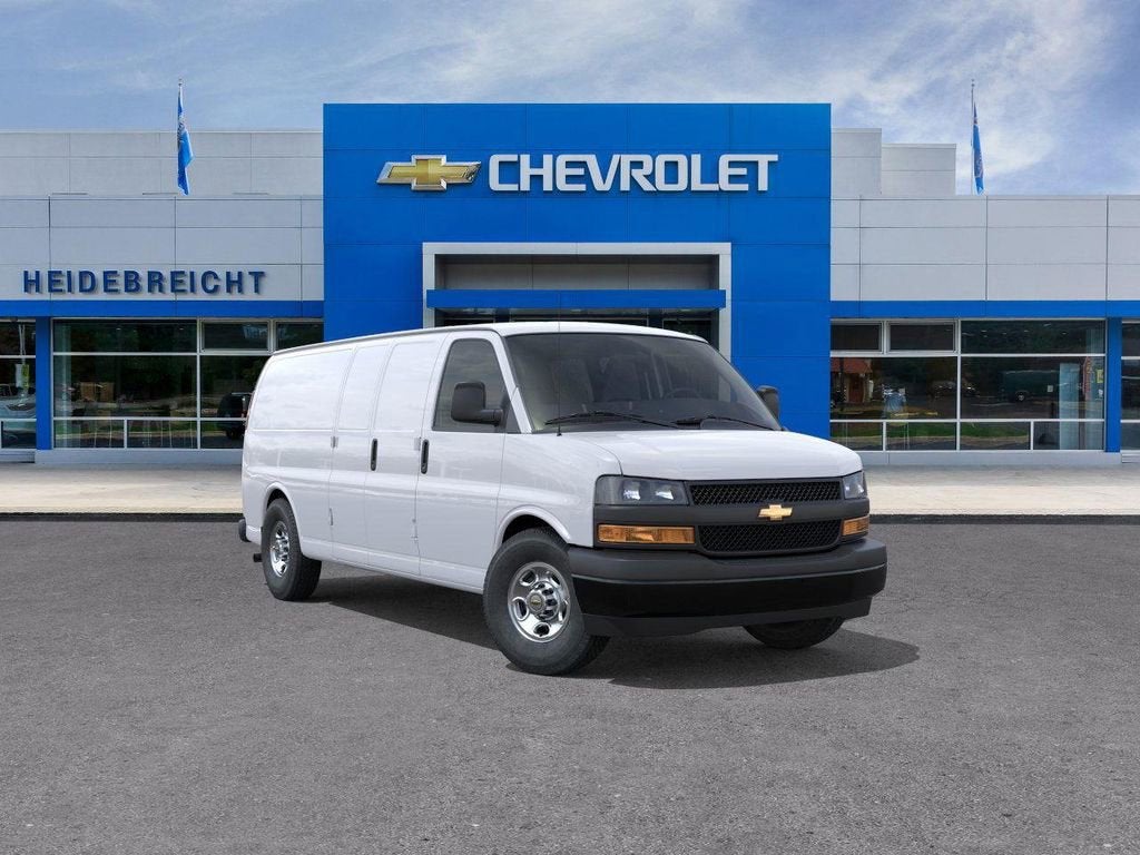 Summit White 2026 Chevrolet Express Cargo Van Rear-Wheel Drive Automatic