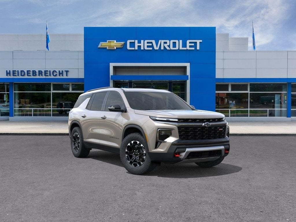 Sandstone Gray 2027 Chevrolet Traverse SUV / Crossover Four-Wheel Drive Automatic