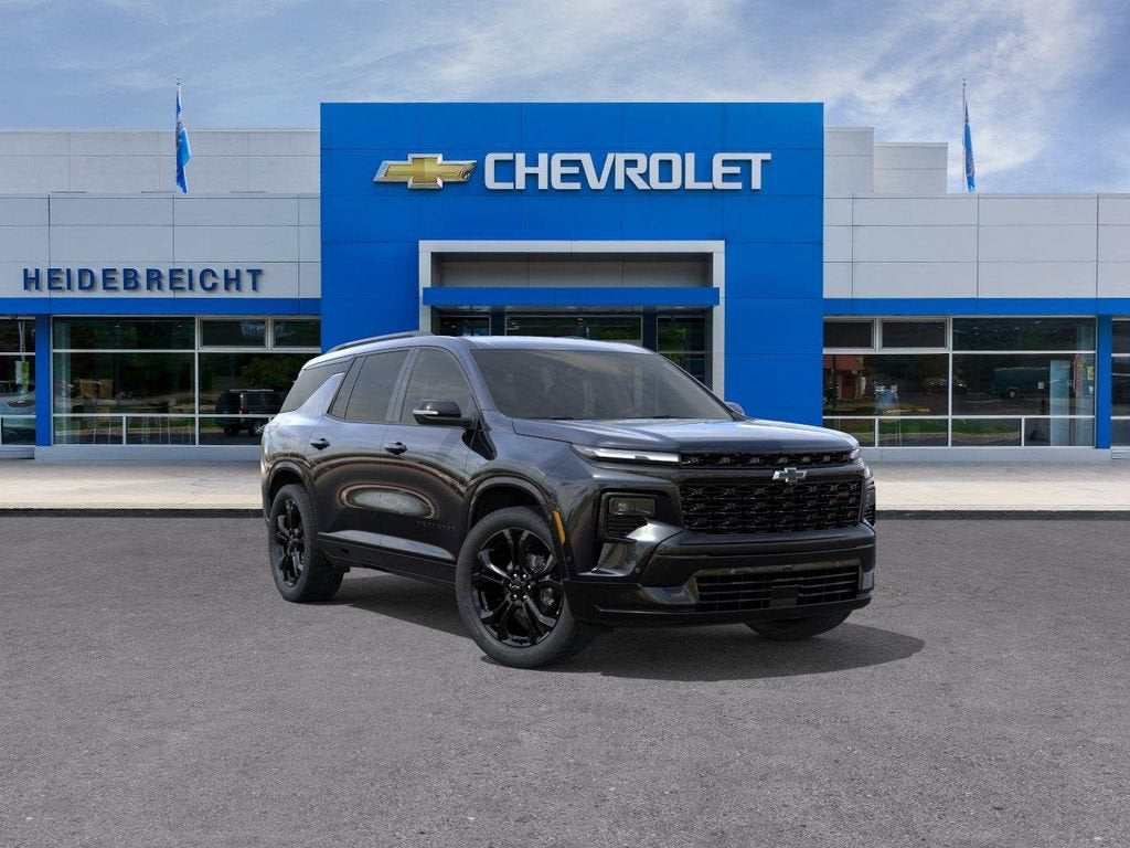 Mosaic Black Metallic 2027 Chevrolet Traverse SUV / Crossover Four-Wheel Drive Automatic