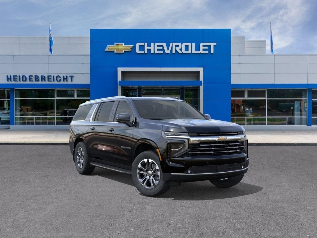 Black 2026 Chevrolet Suburban SUV / Crossover Four-Wheel Drive Automatic