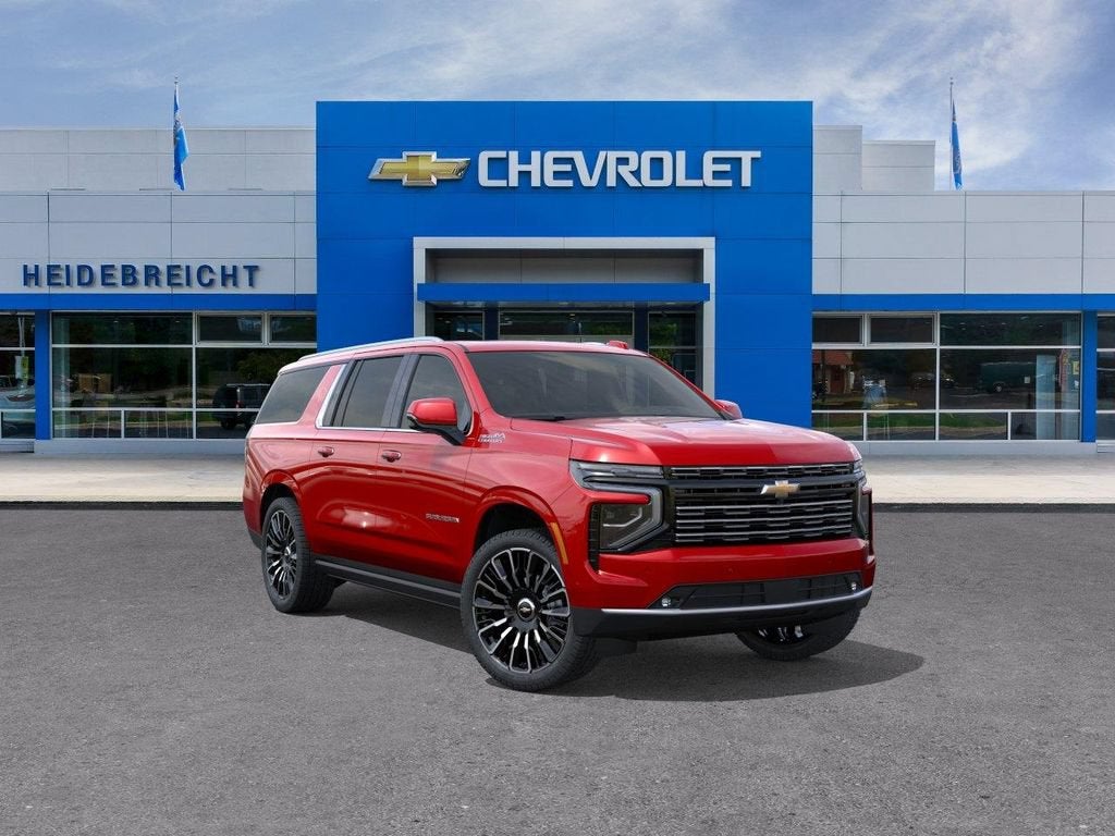 Radiant Red Tintcoat 2026 Chevrolet Suburban SUV / Crossover Four-Wheel Drive Automatic