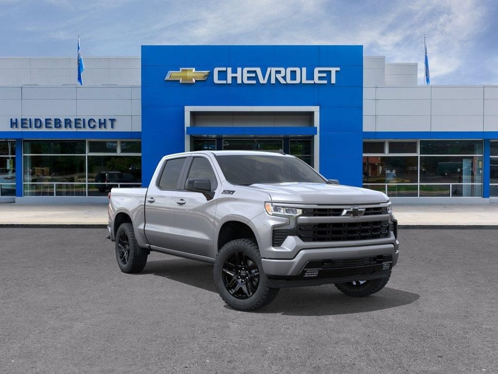 Sterling Gray Metallic 2026 Chevrolet Silverado 1500 Pickup Truck Four-Wheel Drive Automatic