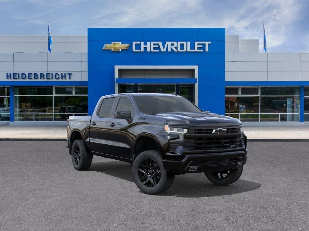 Black 2026 Chevrolet Silverado 1500 Pickup Truck Four-Wheel Drive Automatic