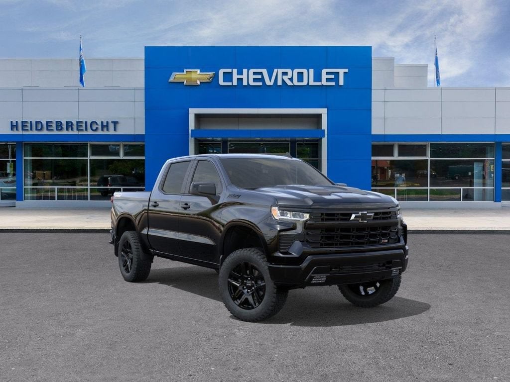 Black 2026 Chevrolet Silverado 1500 Pickup Truck Four-Wheel Drive Automatic