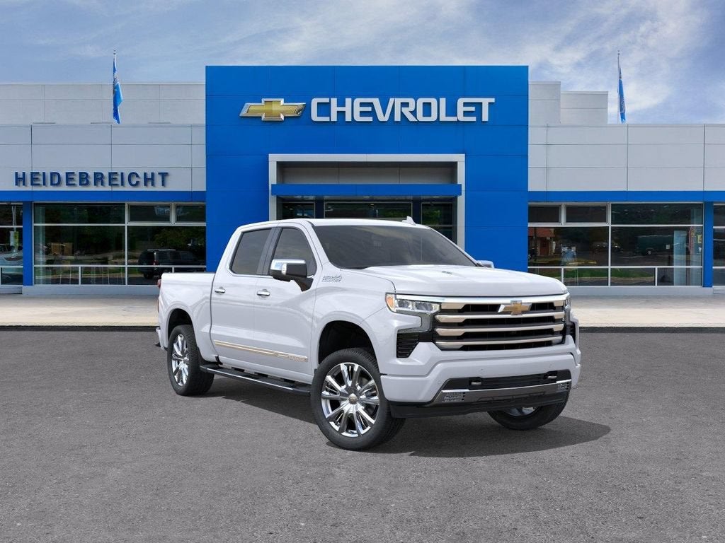 Polar White Tricoat 2026 Chevrolet Silverado 1500 Pickup Truck Four-Wheel Drive Automatic
