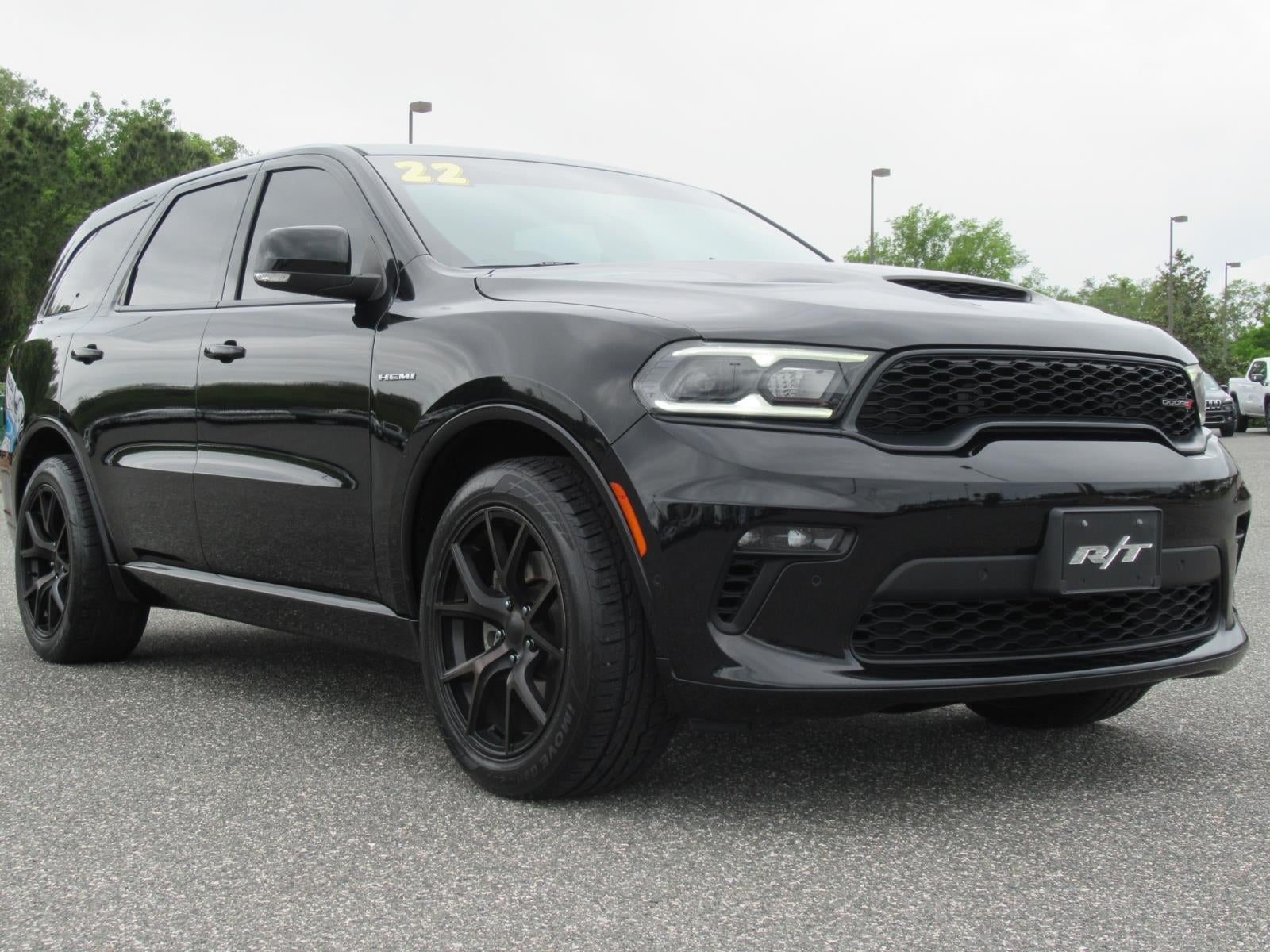 Db_Black_Clearcoat 2022 Dodge Durango SUV / Crossover All-Wheel Drive Automatic