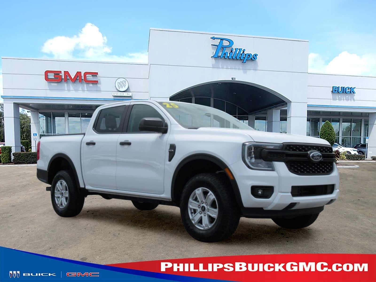 Oxford_White 2025 Ford Ranger Pickup Truck 4X2 Automatic