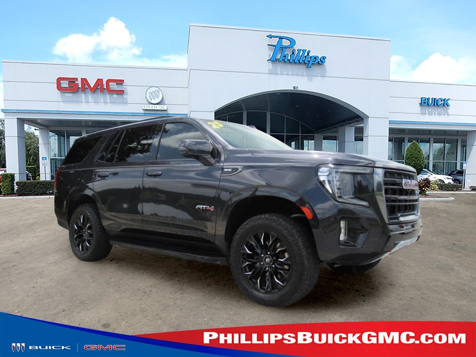 Titanium Rush Metallic 2024 GMC Yukon SUV / Crossover Four-Wheel Drive Automatic