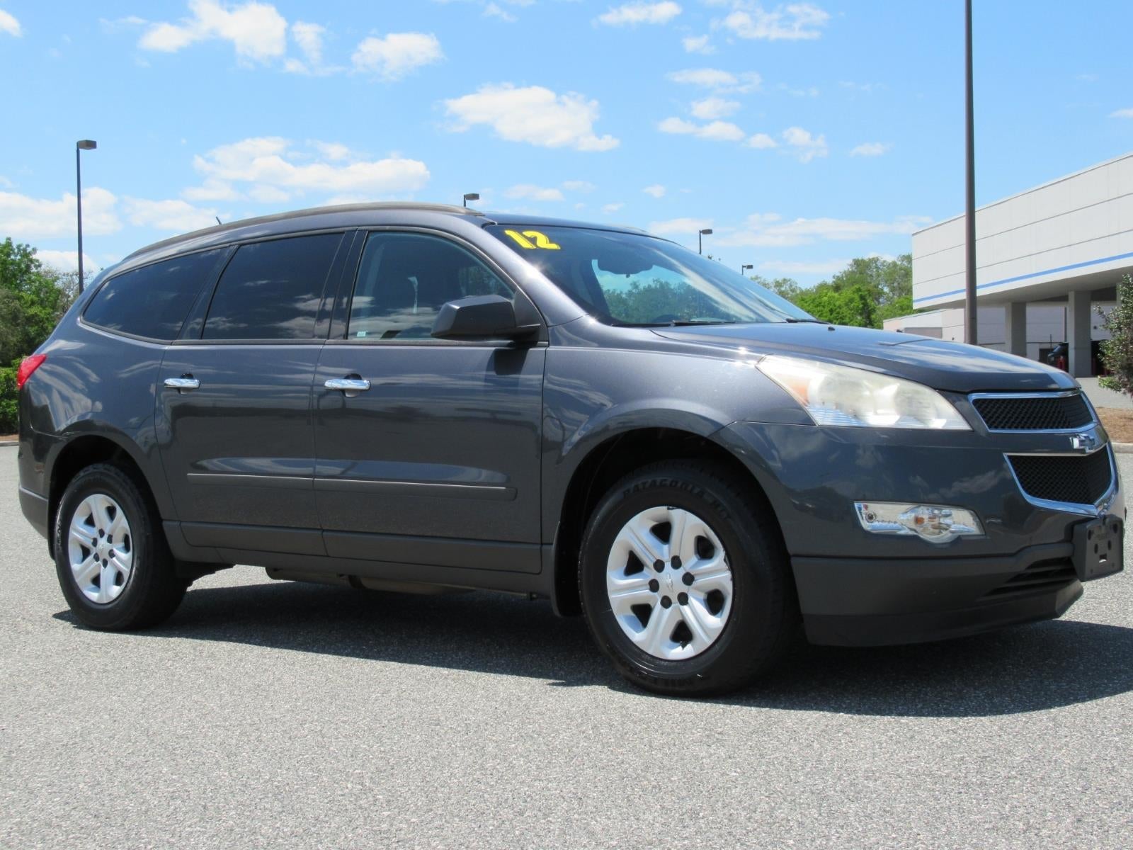 Cyber Gray Metallic 2012 Chevrolet Traverse SUV / Crossover Front-Wheel Drive Automatic