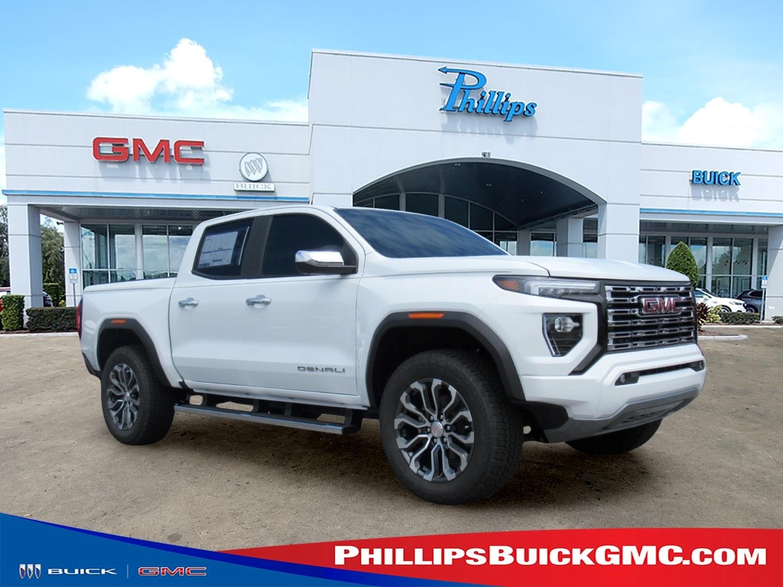 Summit White 2026 GMC Canyon Pickup Truck Four-Wheel Drive Automatic