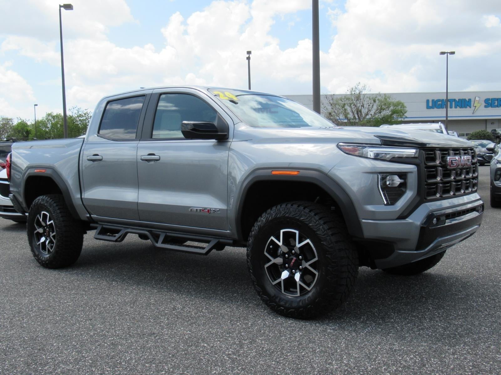 Sterling Metallic 2024 GMC Canyon Pickup Truck Four-Wheel Drive Automatic