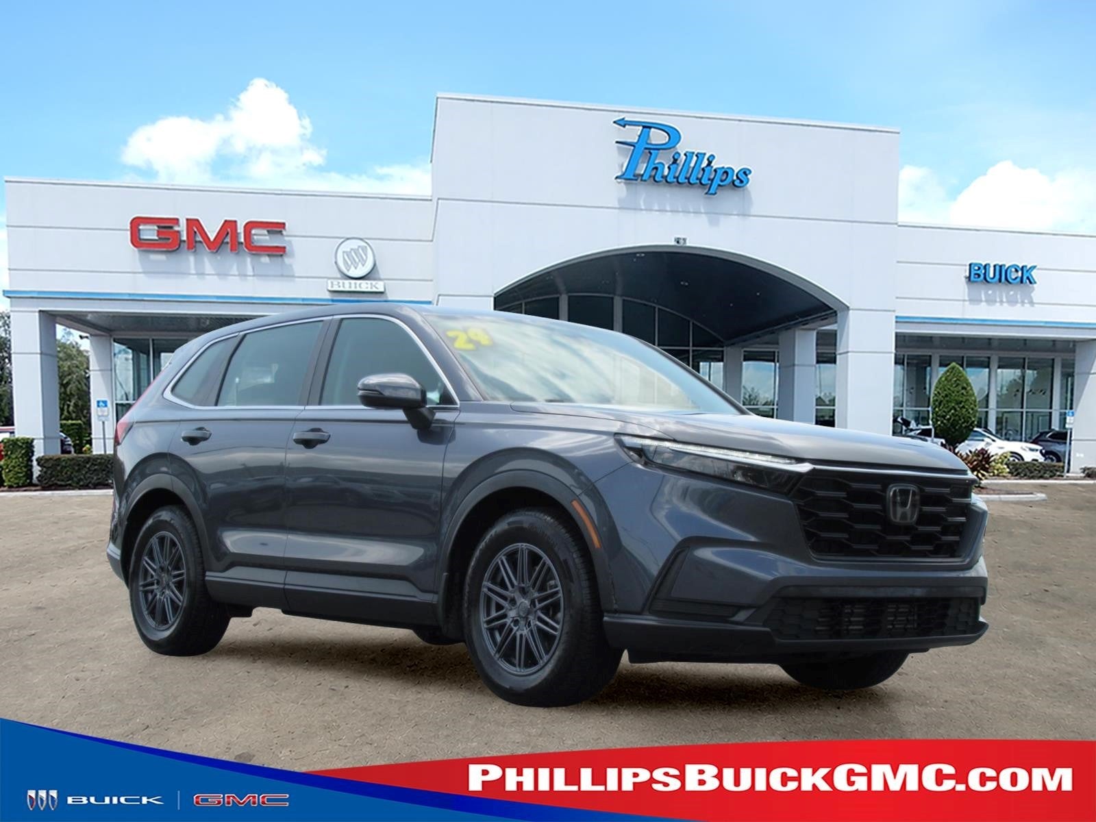 Gray 2024 Honda CR-V SUV / Crossover Front-Wheel Drive Automatic