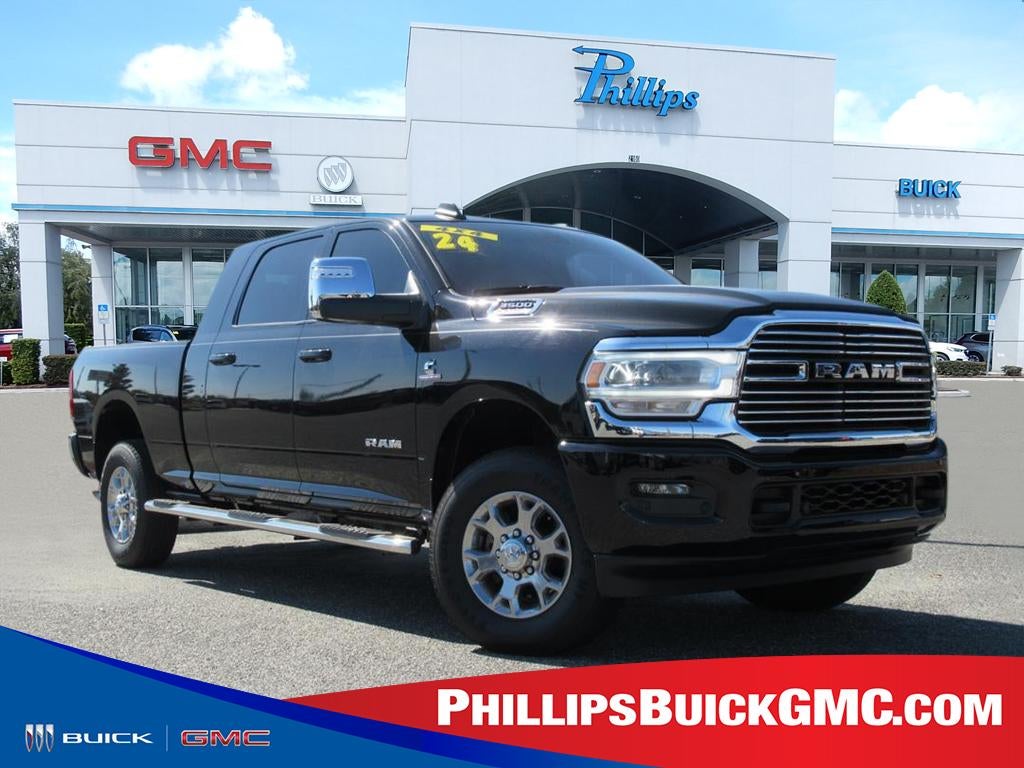 Black 2024 RAM 3500 Pickup Truck Four-Wheel Drive Automatic