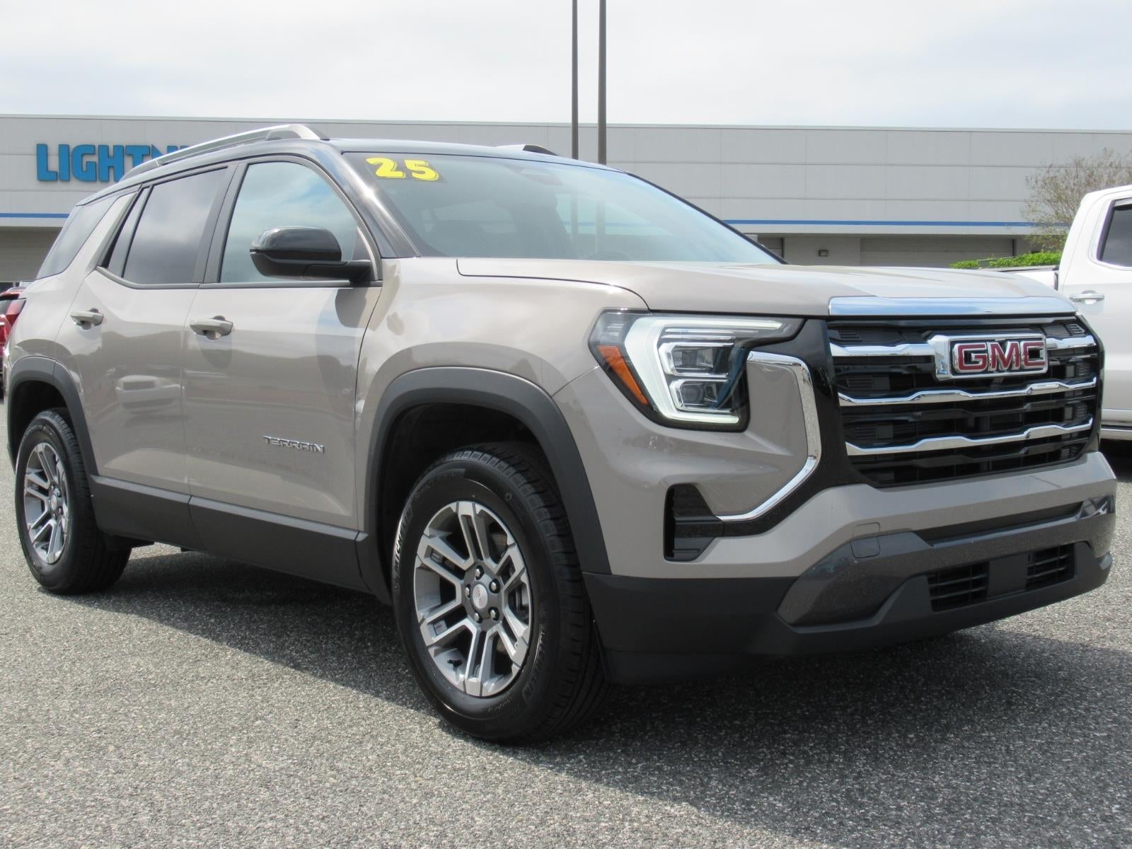 Riverstone Metallic 2025 GMC Terrain SUV / Crossover Four-Wheel Drive Automatic