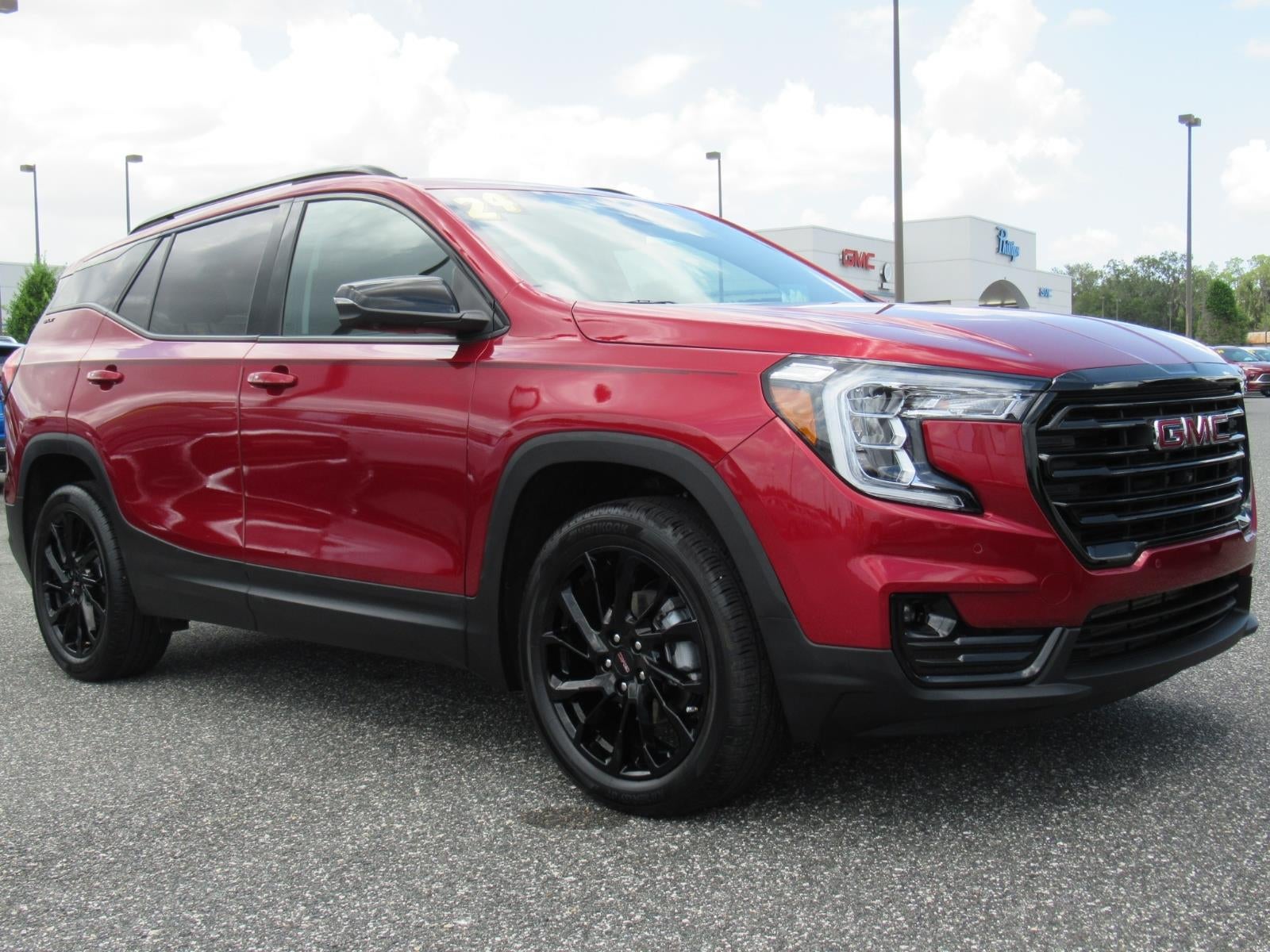 Volcanic Red Tintcoat 2024 GMC Terrain SUV / Crossover All-Wheel Drive Automatic