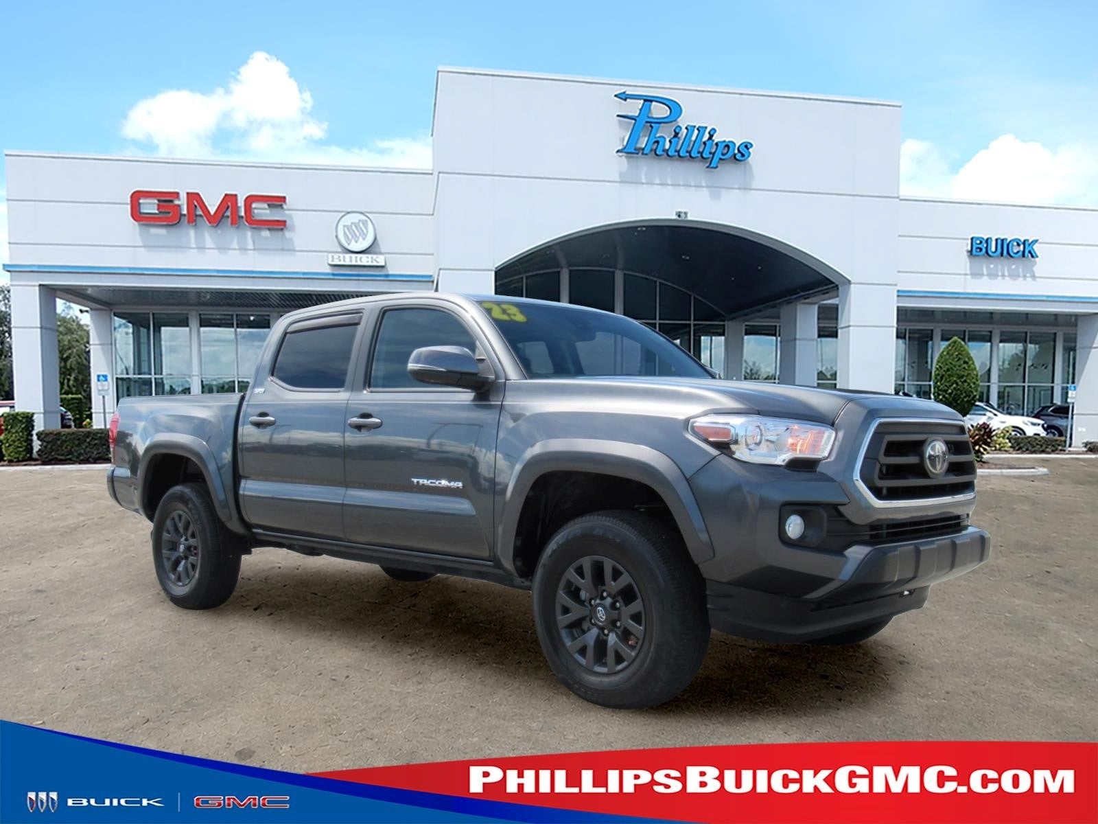 Gray 2023 Toyota Tacoma Pickup Truck 4X2 Automatic