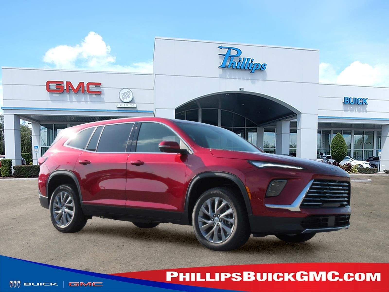 Cherry Red Tintcoat 2026 Buick Enclave SUV / Crossover Front-Wheel Drive Automatic