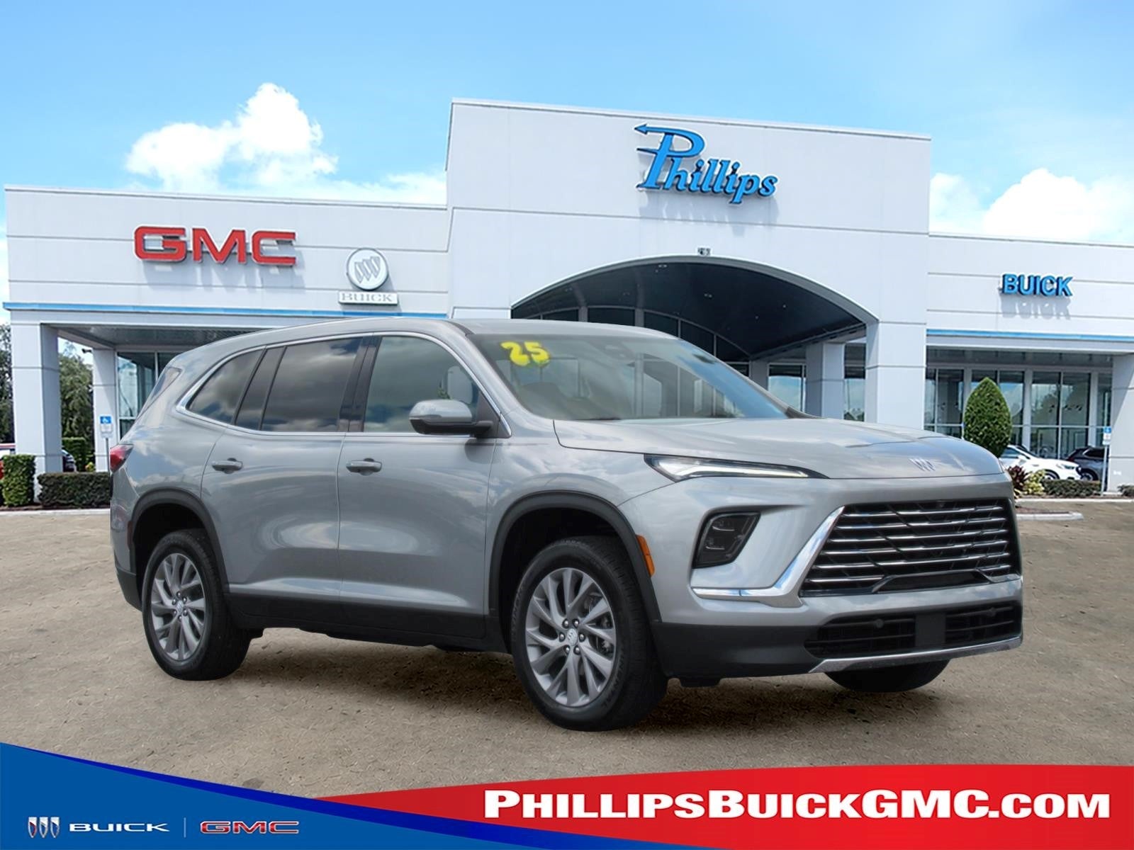 Moonstone Gray Metallic 2025 Buick Enclave SUV / Crossover Front-Wheel Drive Automatic