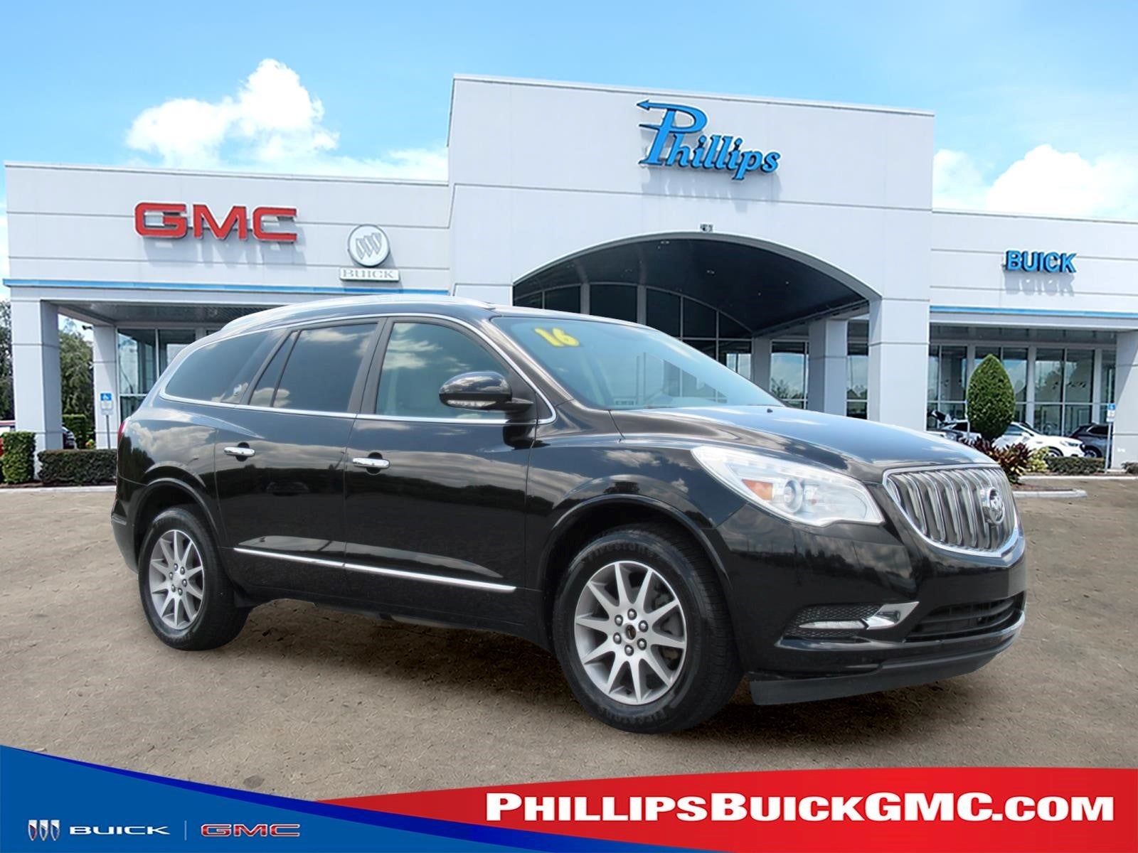 Black (Ebony Twilight Metallic) 2016 Buick Enclave SUV / Crossover Front-Wheel Drive Automatic