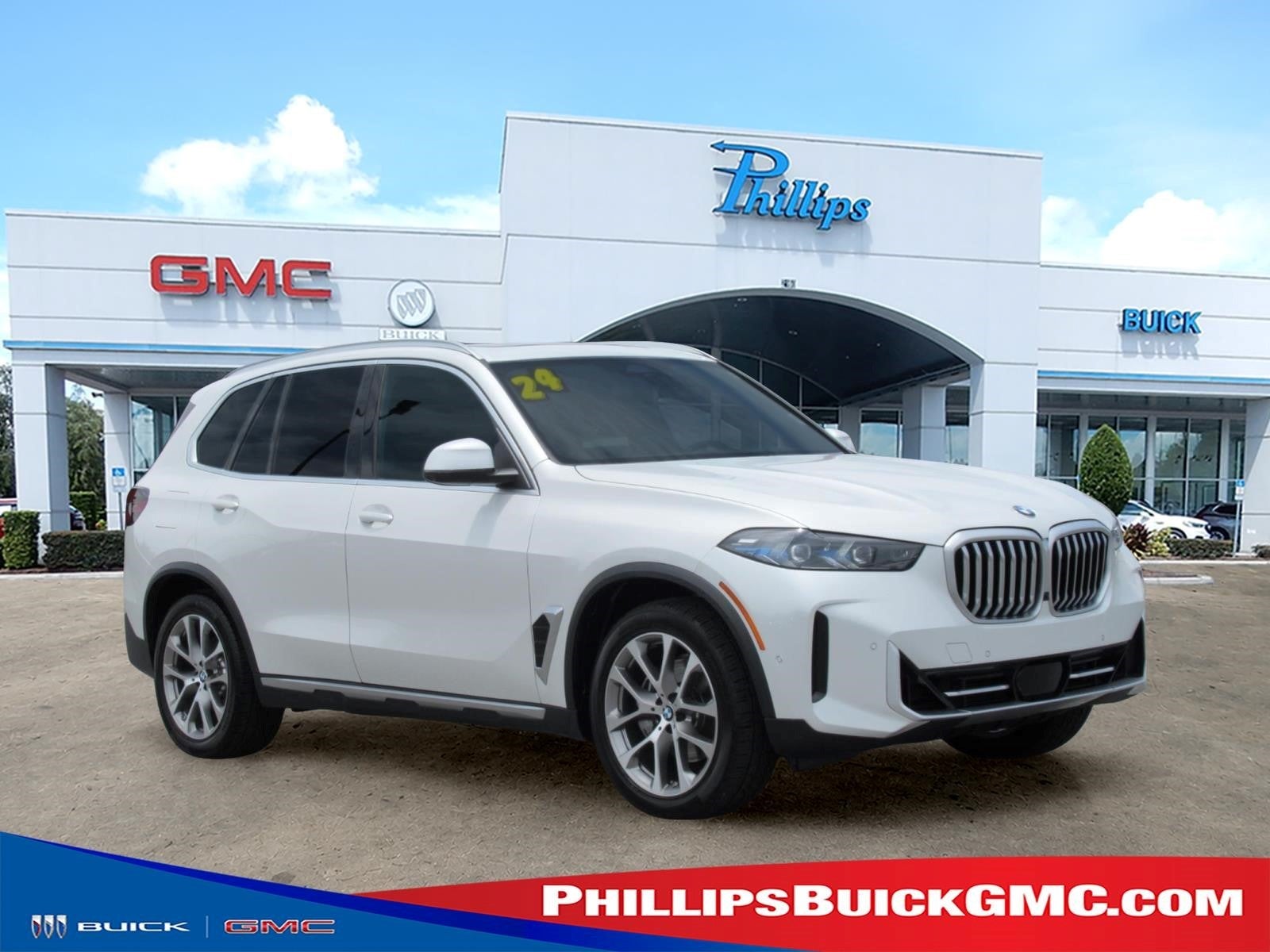 Alpine White 2024 BMW X5 SUV / Crossover All-Wheel Drive Automatic