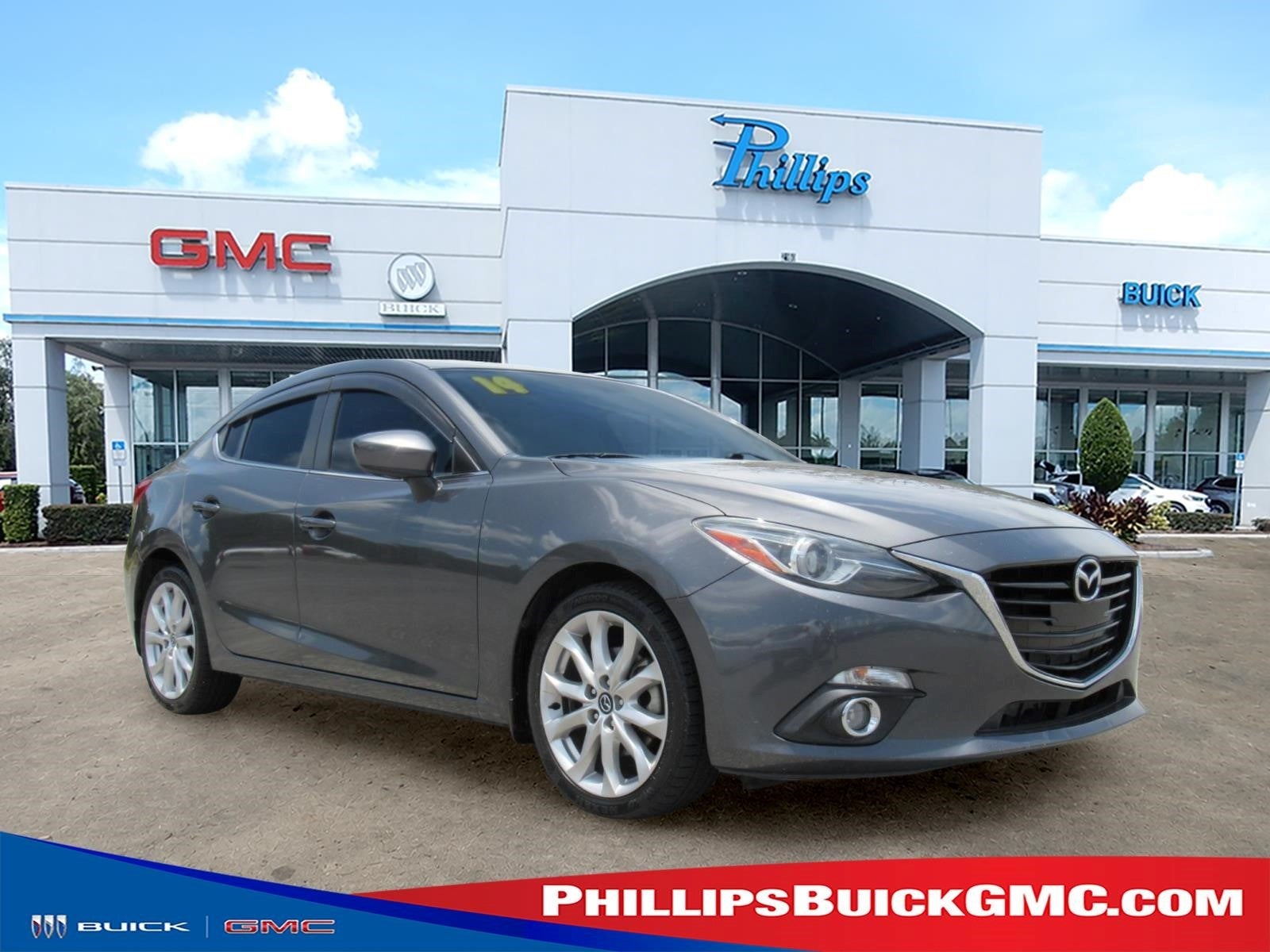 Meteor Gray Mica 2014 Mazda MAZDA3 Sedan Front-Wheel Drive Automatic
