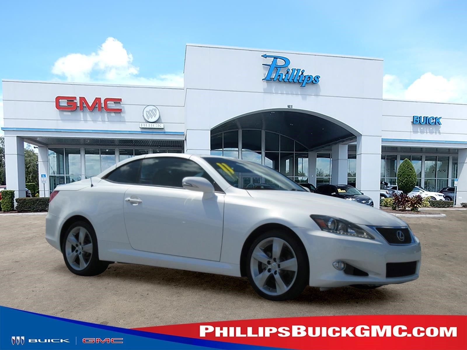 Starfire Pearl 2011 Lexus IS Convertible Rear-Wheel Drive Automatic