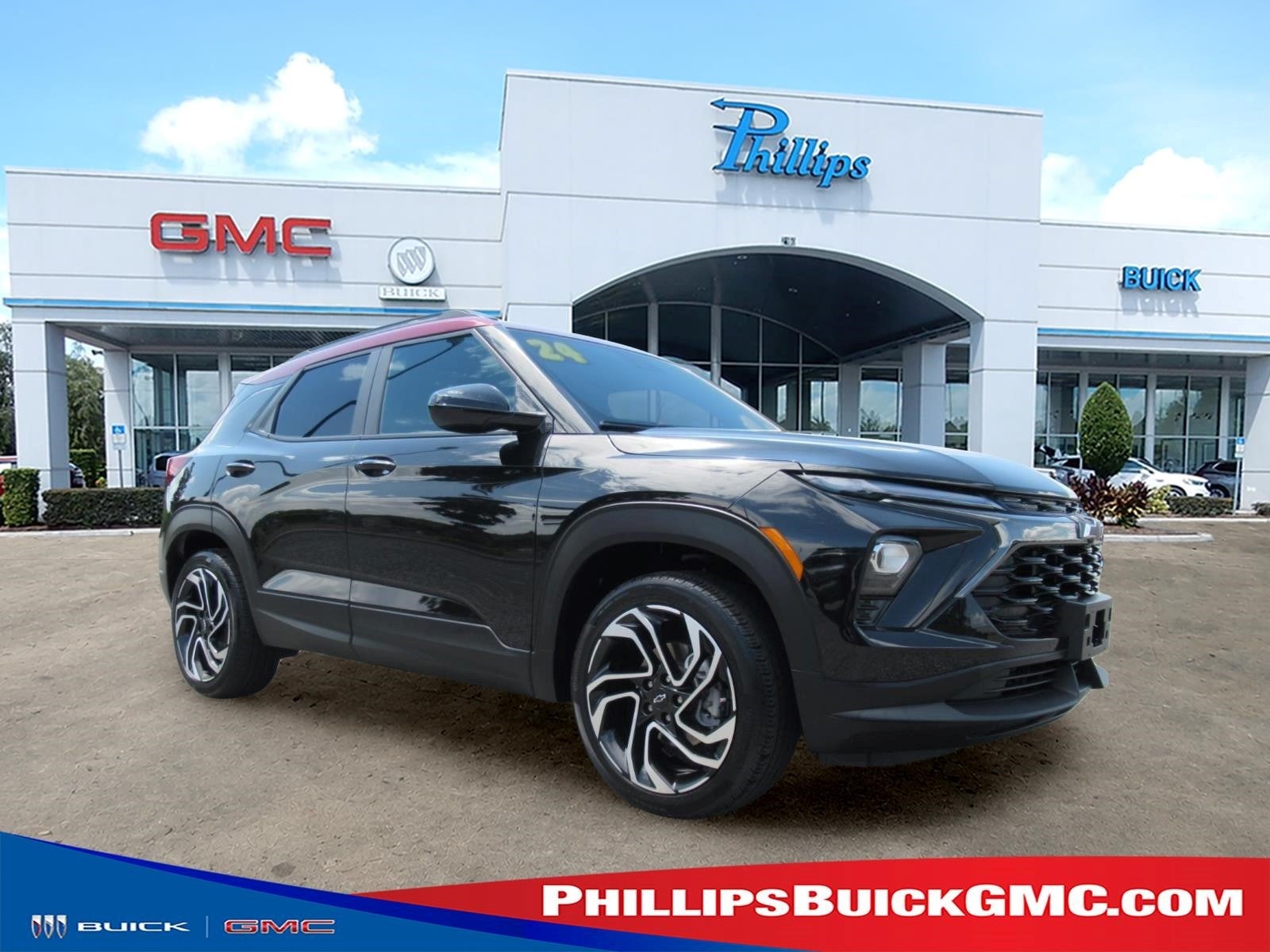 Mosaic Black Metallic 2024 Chevrolet Trailblazer SUV / Crossover Four-Wheel Drive Automatic