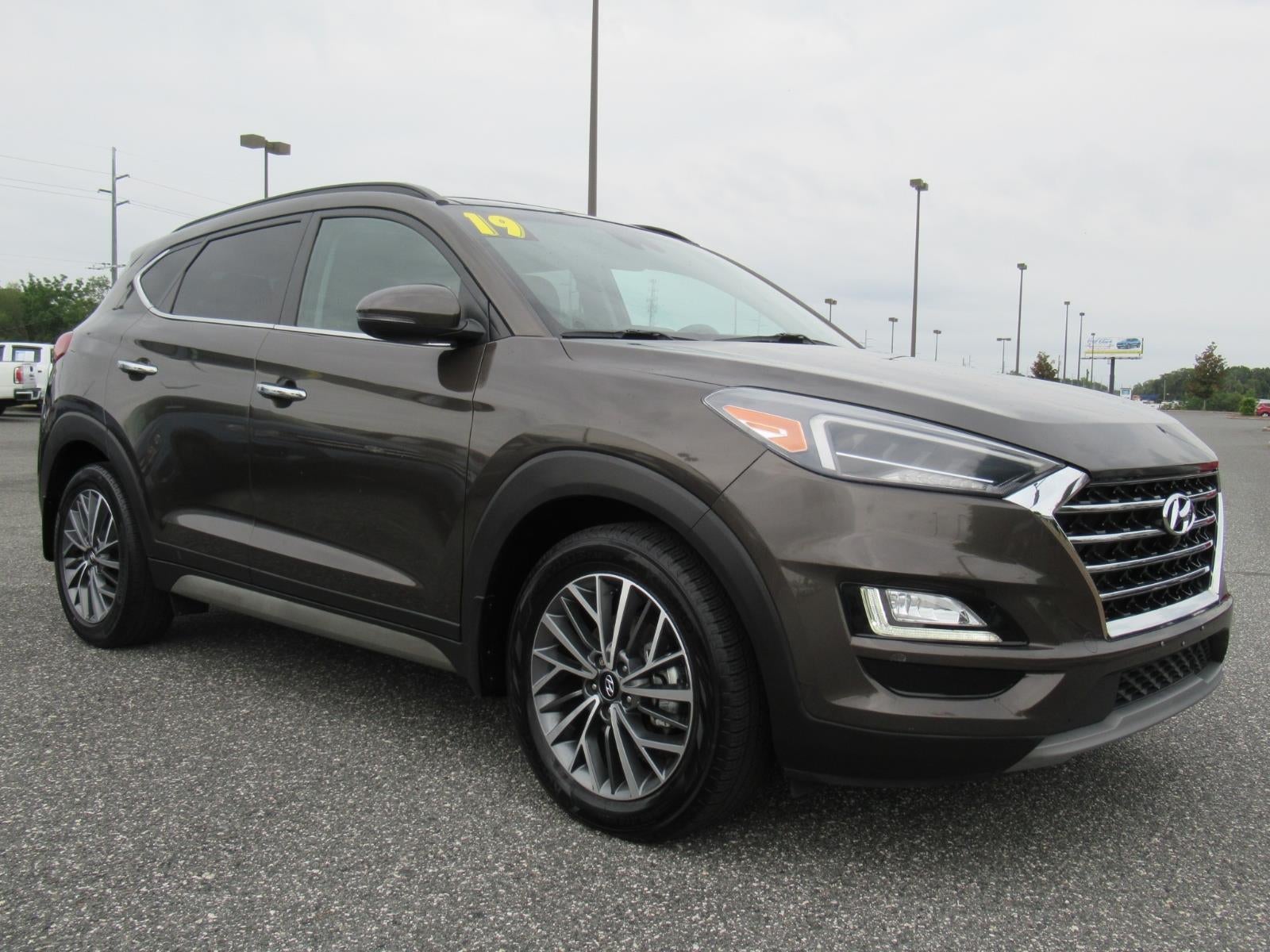 Sage Brown 2019 Hyundai Tucson Ultimate FWD SUV / Crossover Front-Wheel Drive Automatic