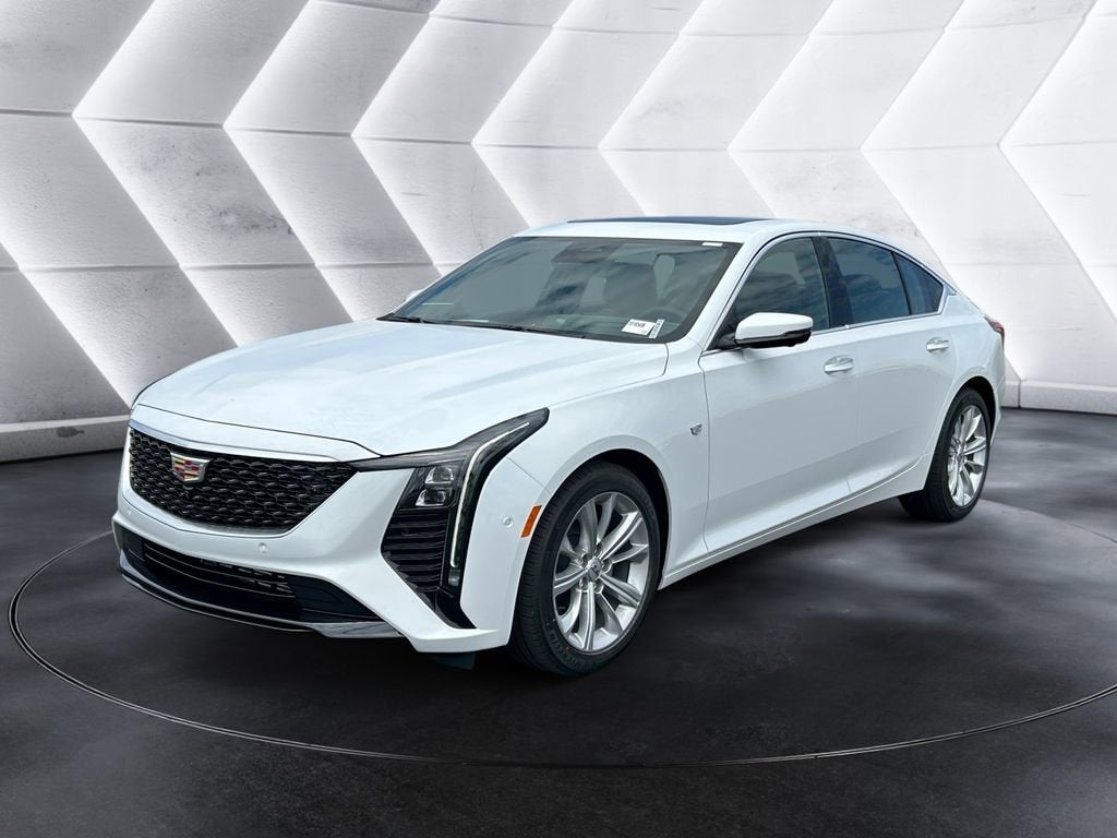 Summit White 2026 Cadillac CT5 Sedan Rear-Wheel Drive Automatic