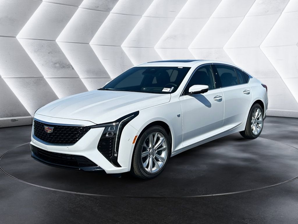 Summit White 2026 Cadillac CT5 Sedan Rear-Wheel Drive Automatic