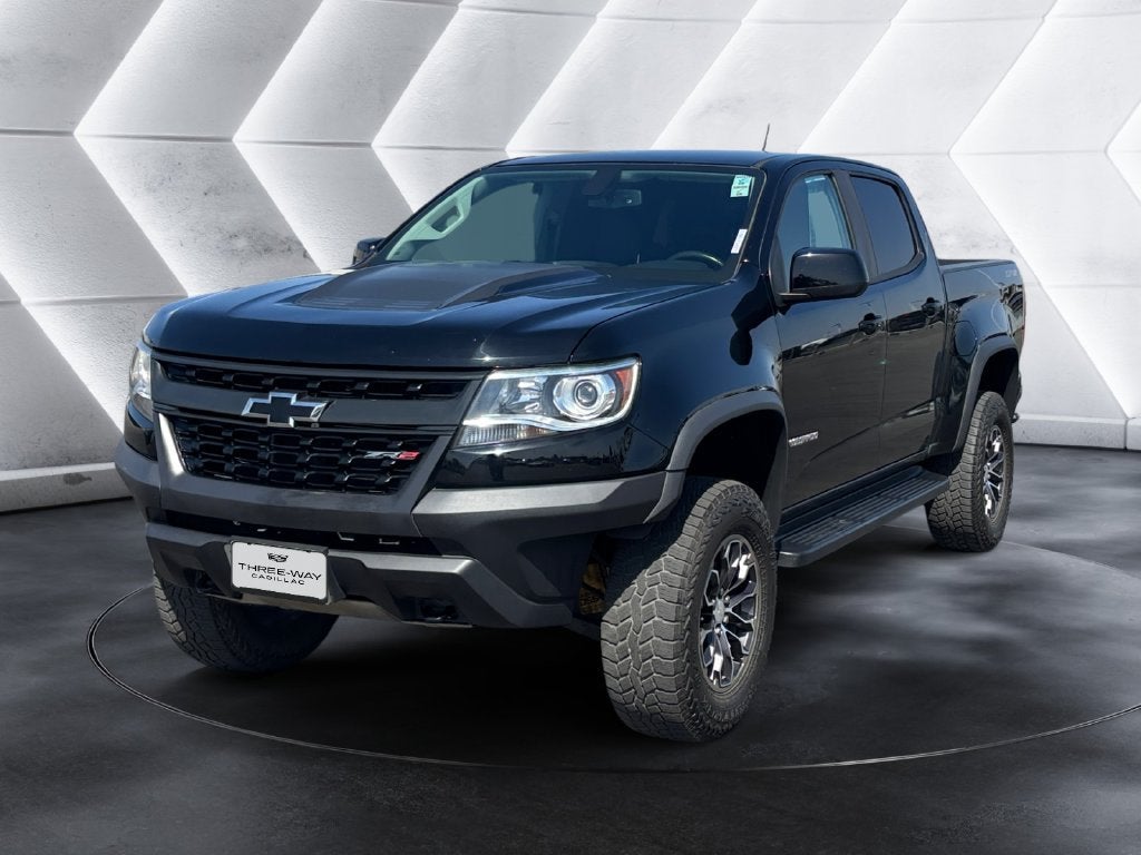 Black 2018 Chevrolet Colorado Pickup Truck Four-Wheel Drive Automatic