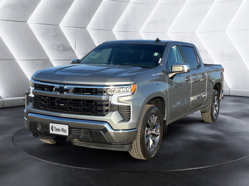 Sterling Gray Metallic 2024 Chevrolet Silverado 1500 Pickup Truck 4X2 Automatic